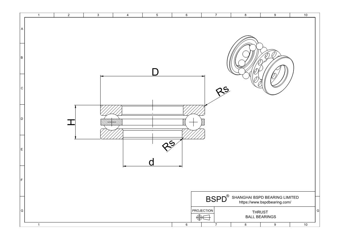 Hybrid And Full F4 9m Ceramic Thrust Ball Bearings